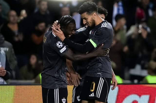 卡拉巴赫欧冠开局两连胜,豪门意外领先